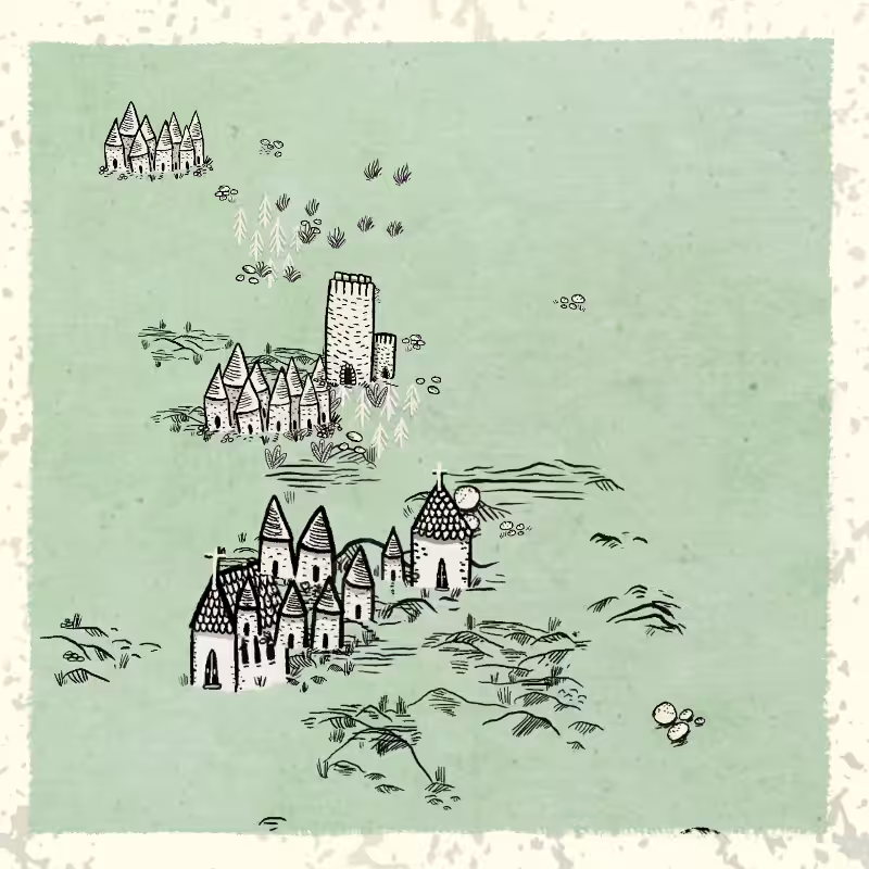 Medieval Village  #75