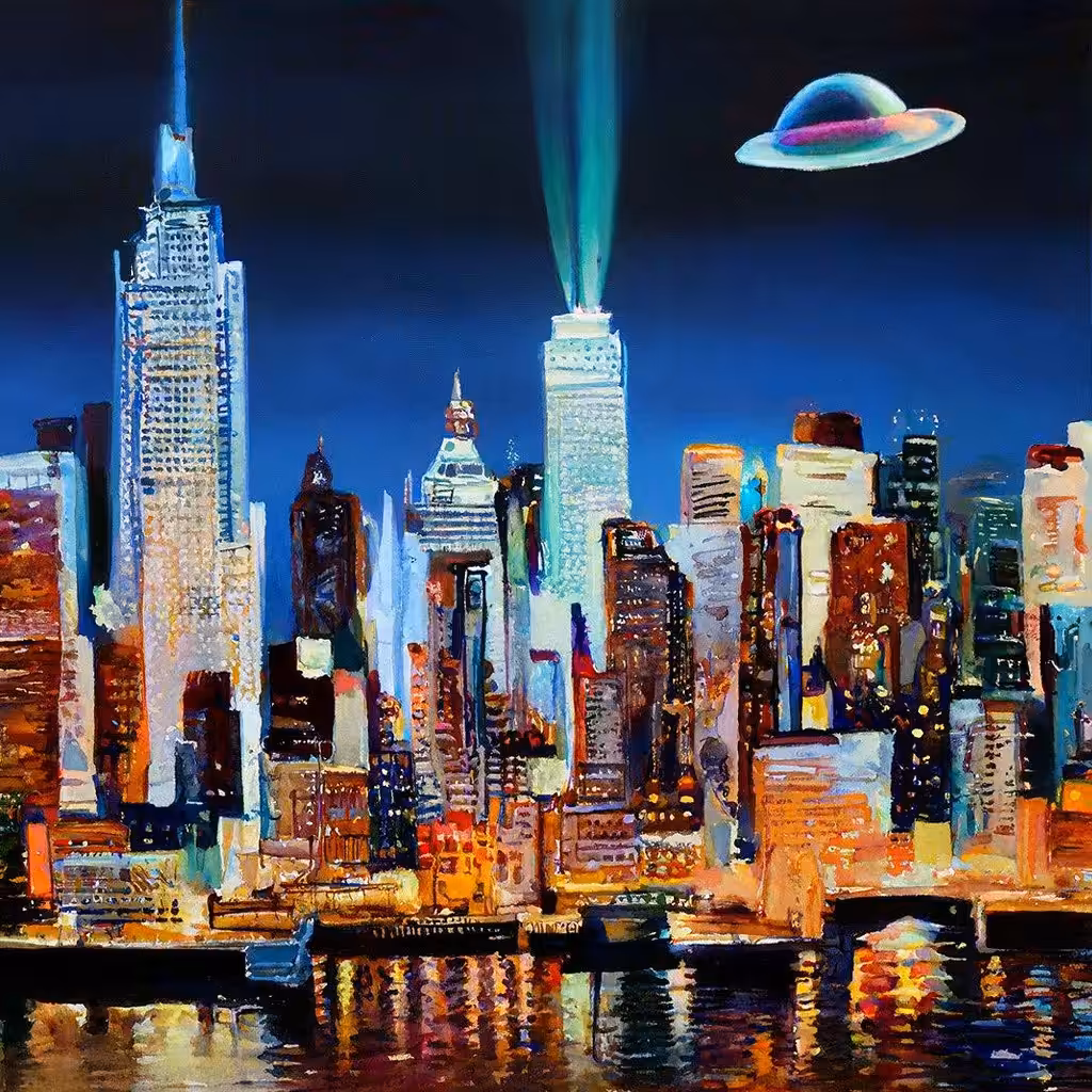 The UFO over New York 11