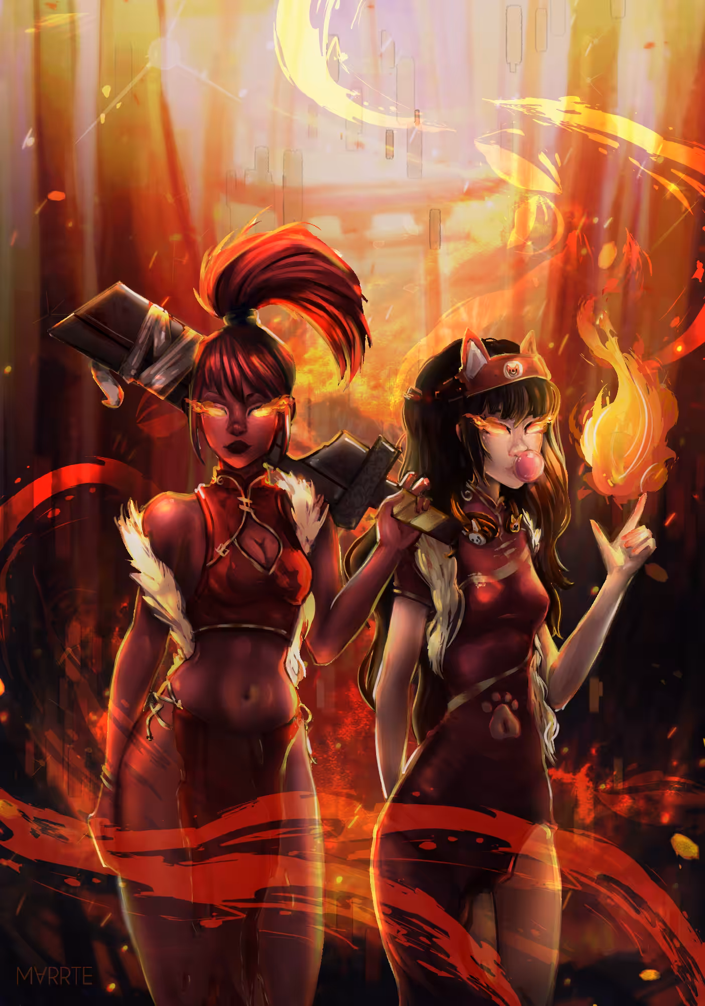 The Fire Sisters ⛩️