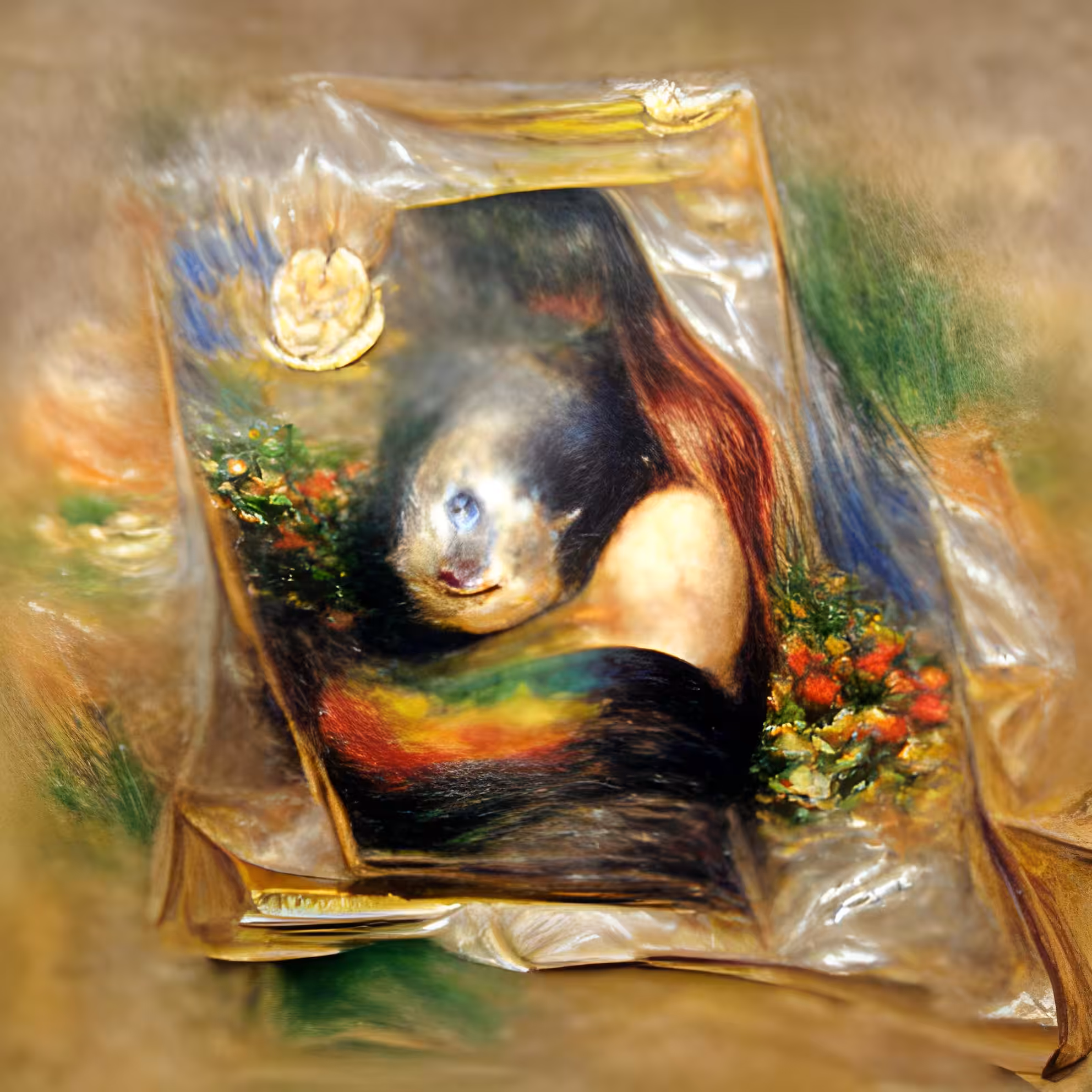 Monalisa by Pierre-Auguste Renoir