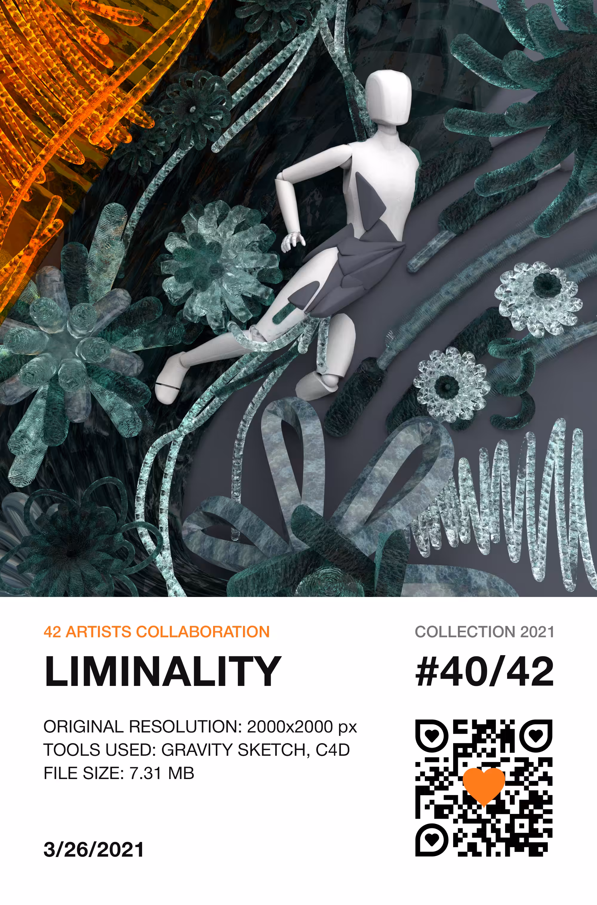 42 Artists Collaboration: 40/42  — LIMINALITY