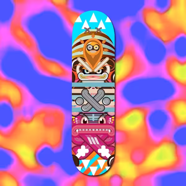 Yoshinami Tez Deck Designed By @Thisisarobot2