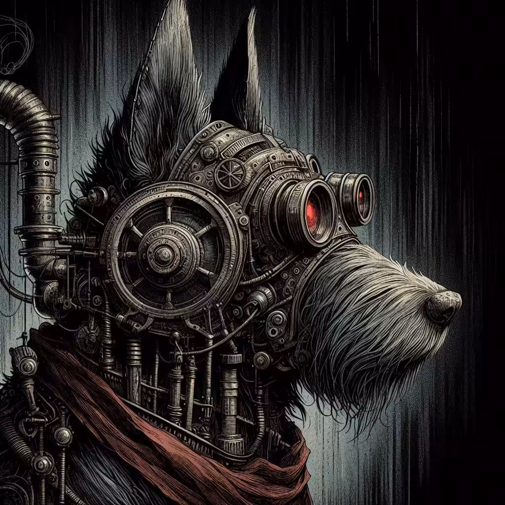 Steampunk Dog