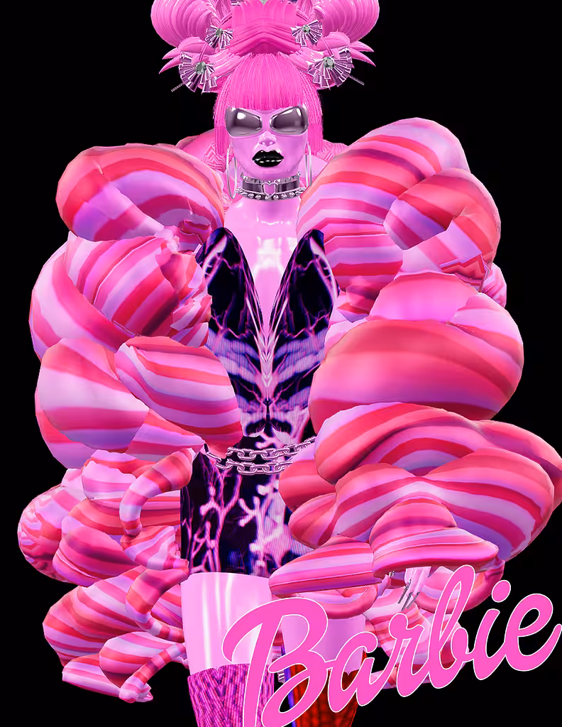 Glitch 𝔅𝔞𝔯𝔟𝔦𝔢 Doll