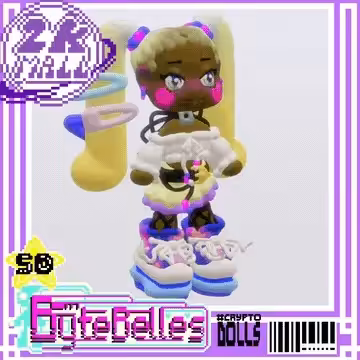 ByteBelles CryptoDolls: 2KMall - Full set 02