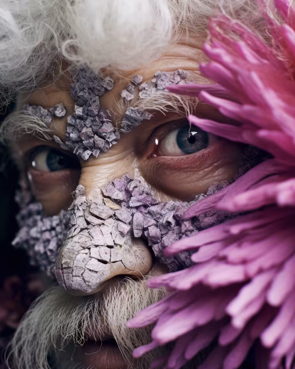 Portrait of Colorful Life