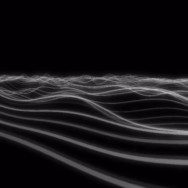 Ocean Waves by Lines