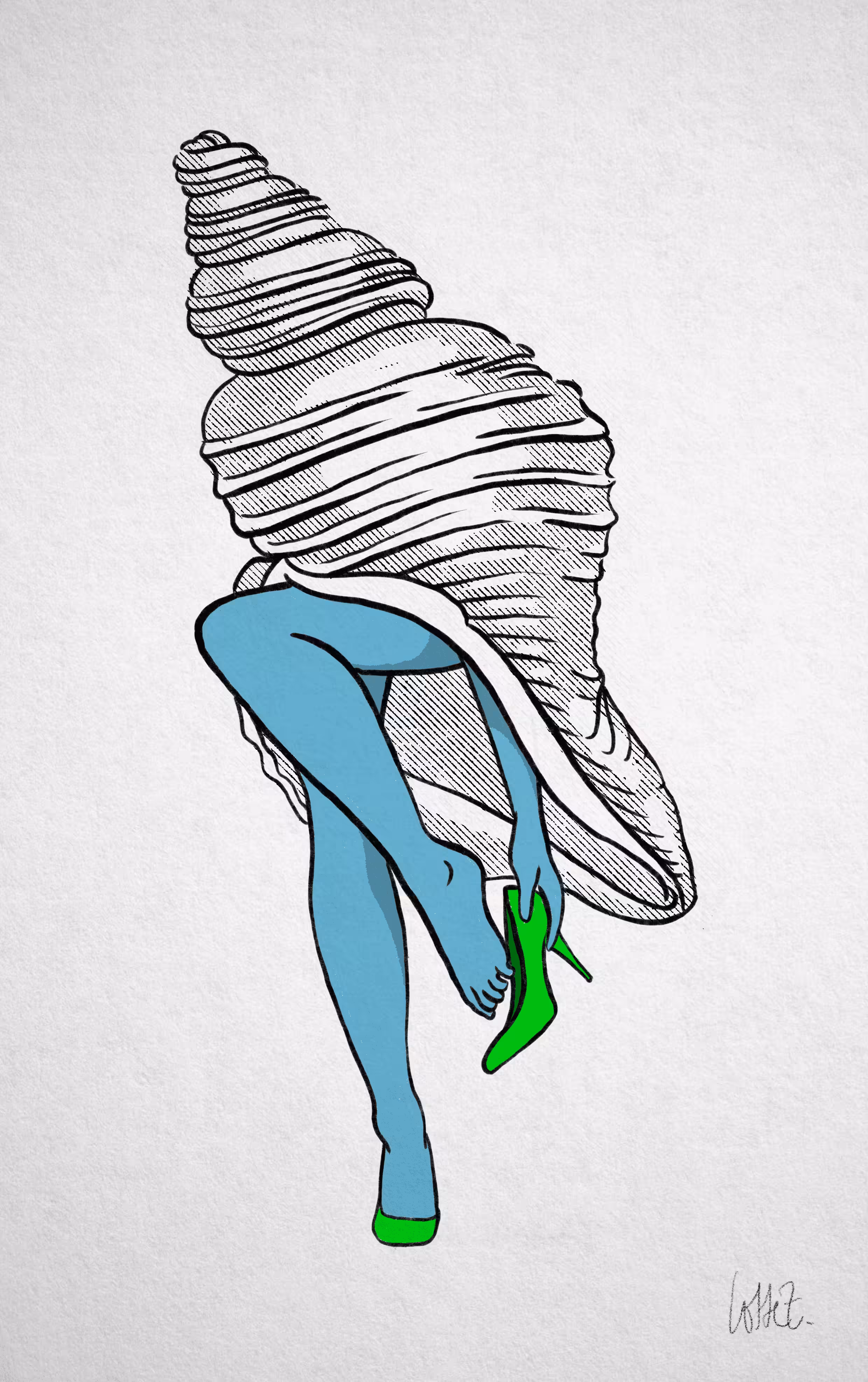 Up to no Good - turquoise/green edition (1/1)