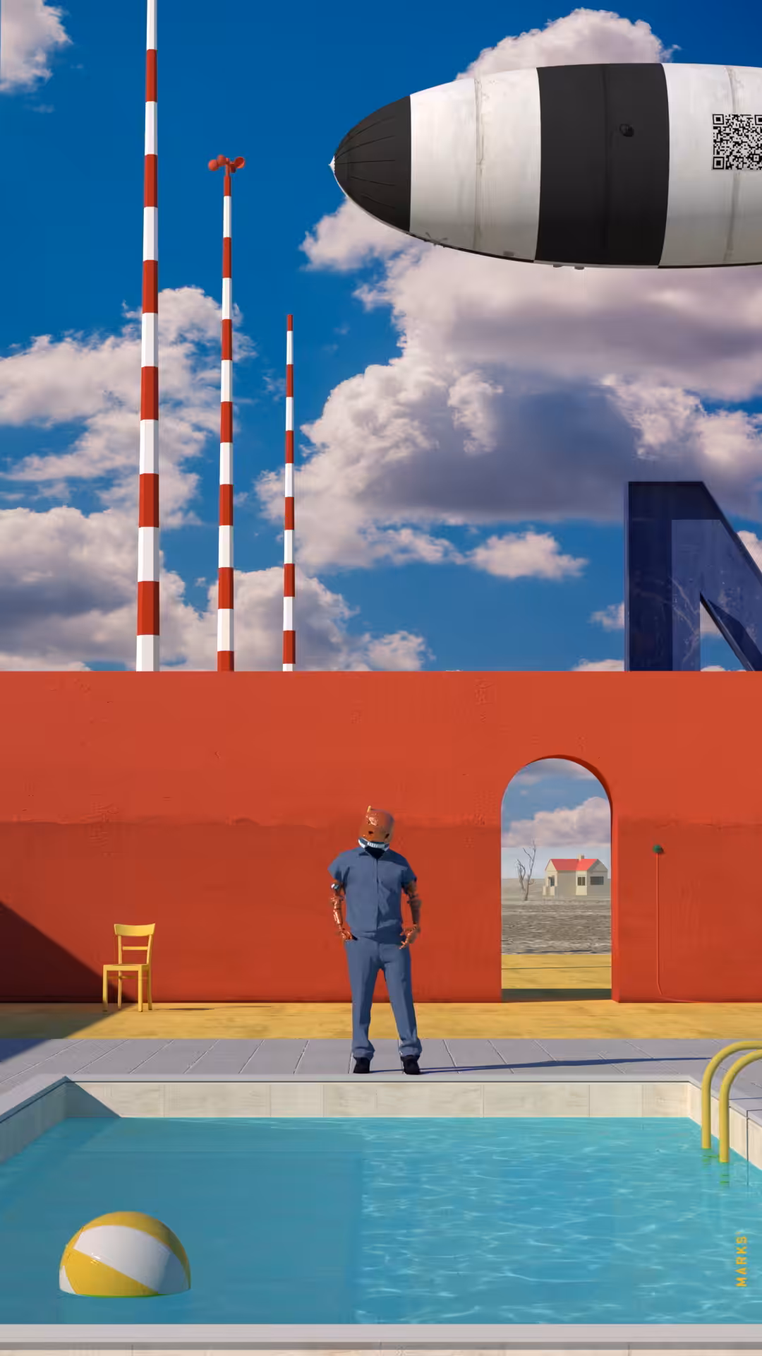 No Splash - (Homage to Hockney) #3/5