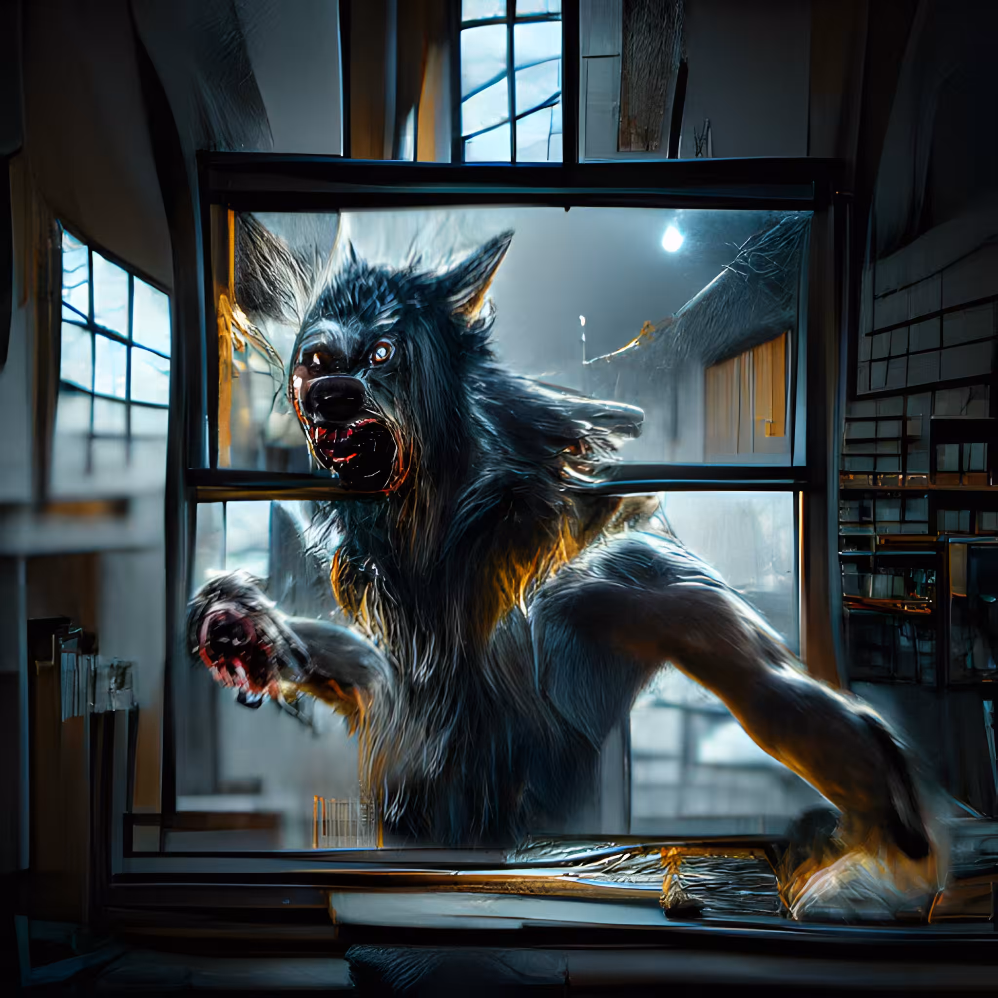 Werewolf in the Window