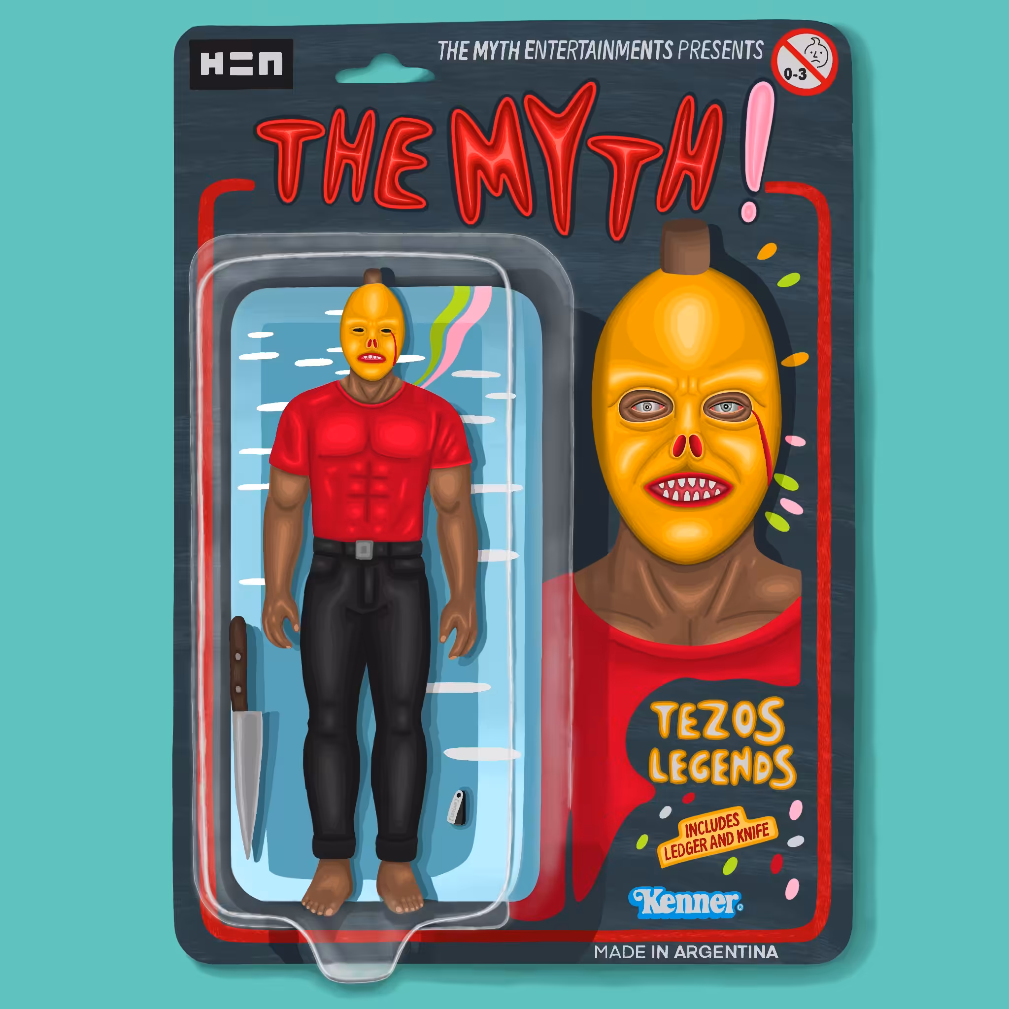 Action figure Tezos Legends The Myth 