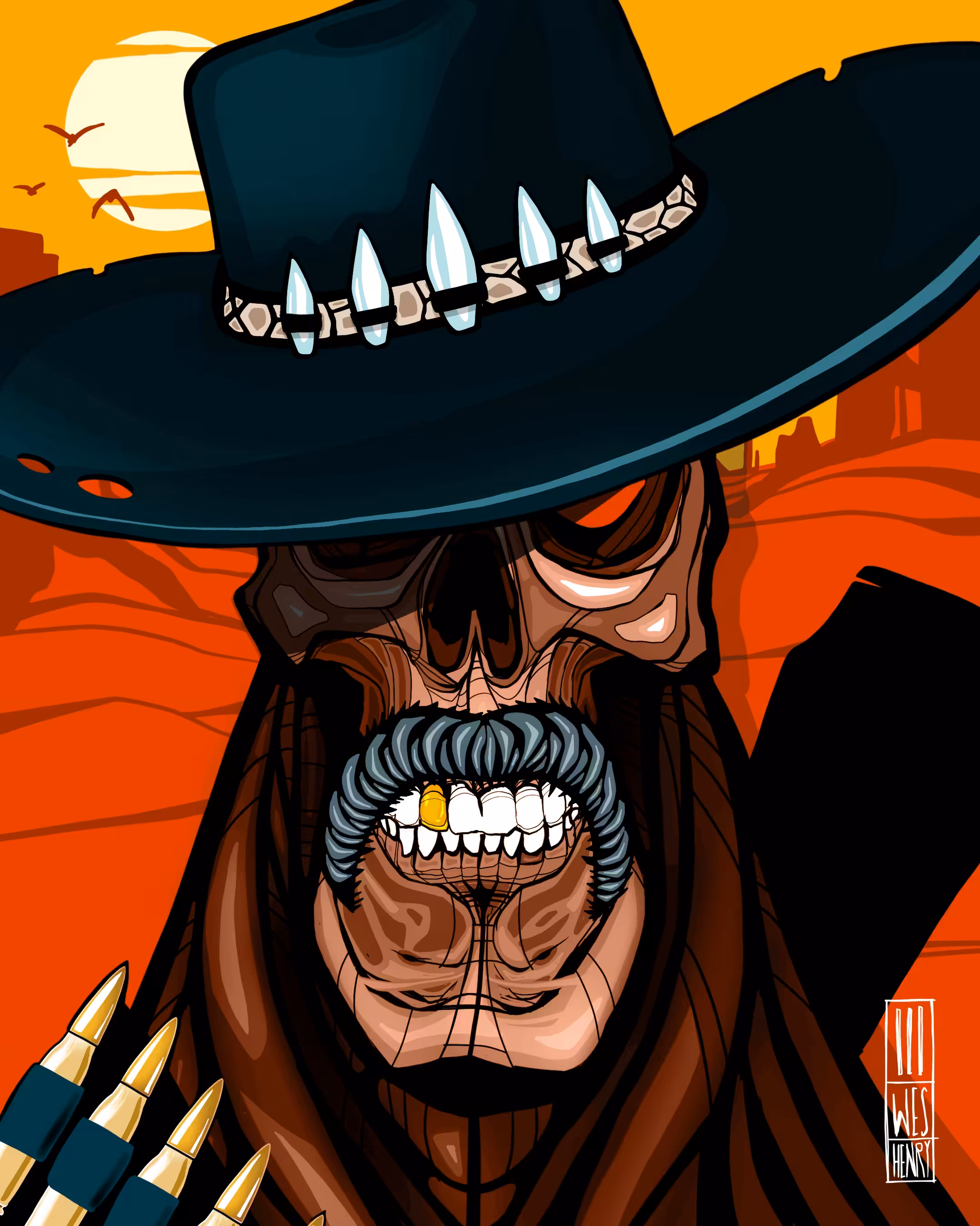 The Outlaw | 10 of 10 | Wes World Collection | Wes Henry 2021