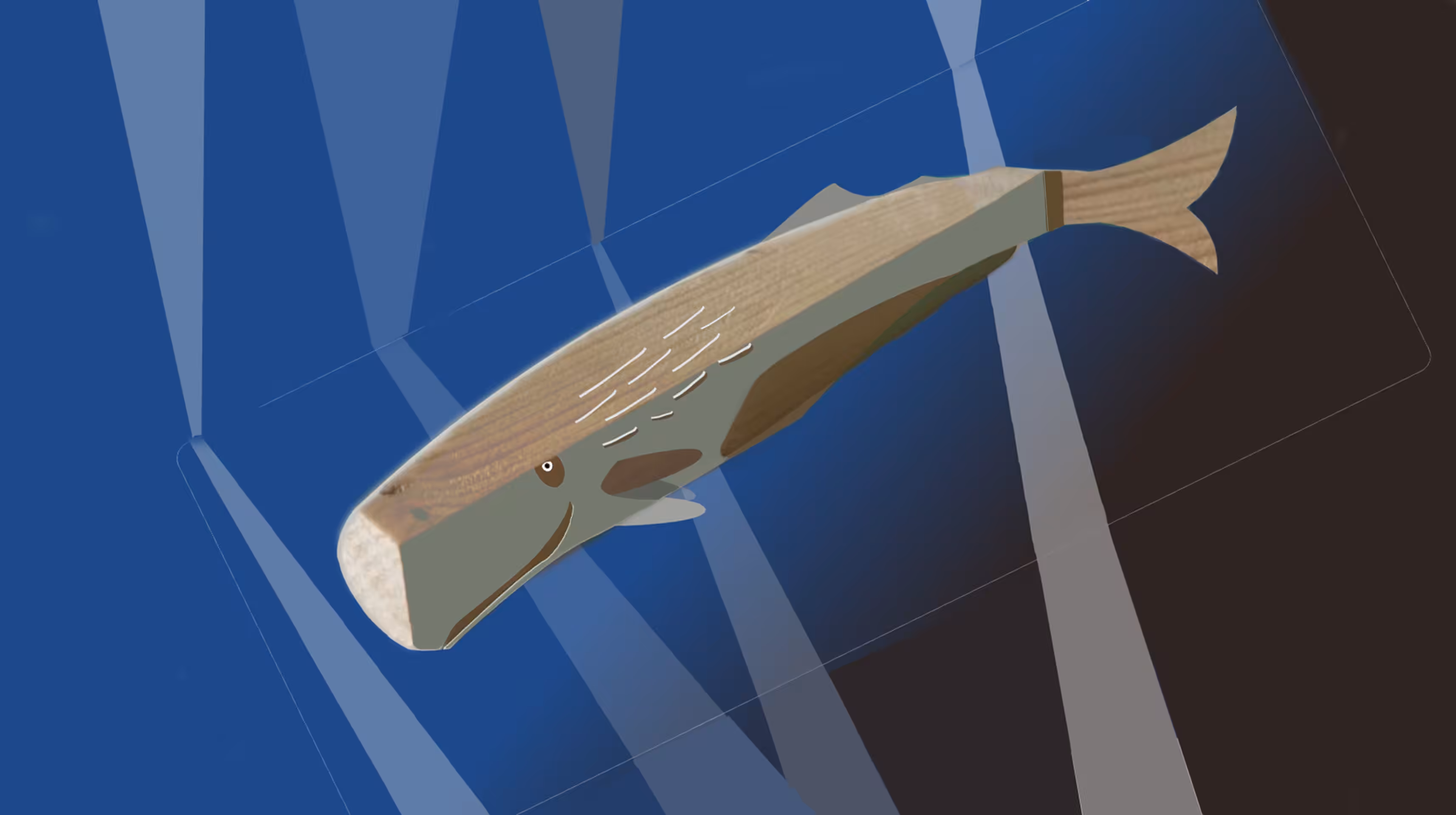 Timber Art Whale