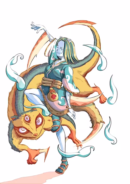 I summoned KAMAITACHI