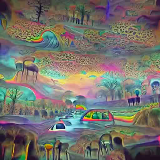 Rainbow Road Mushroom