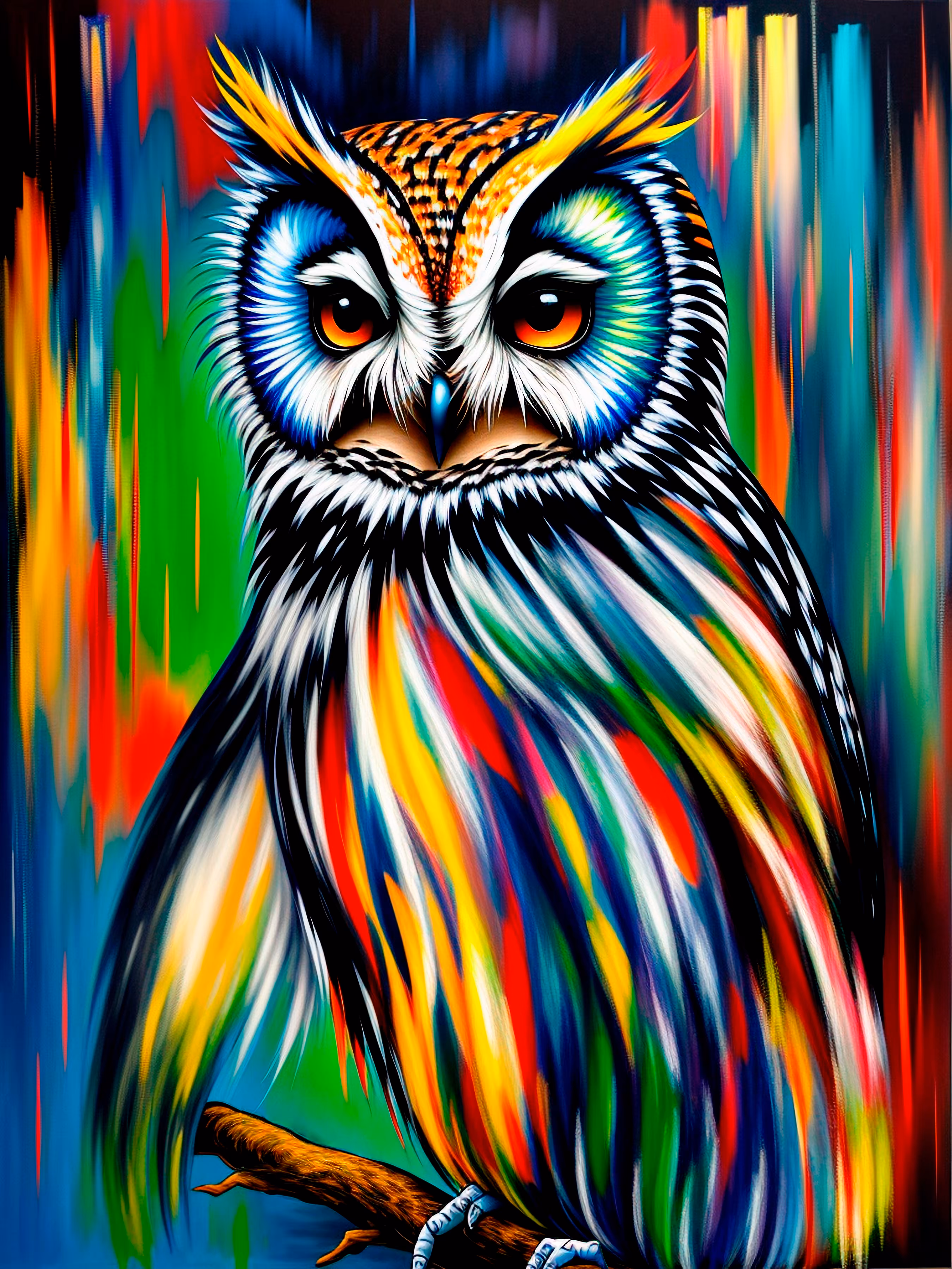 A Colorful Old Spirit