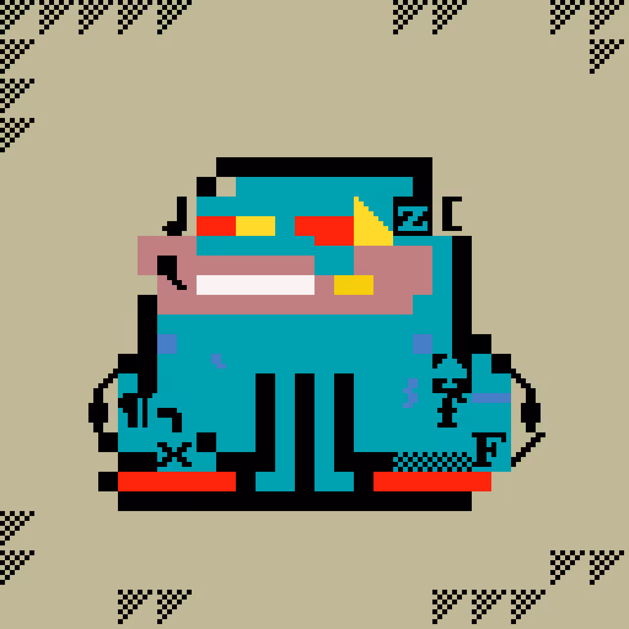 ASCII CrypToadz #1413