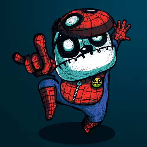 papado in spiderman costume