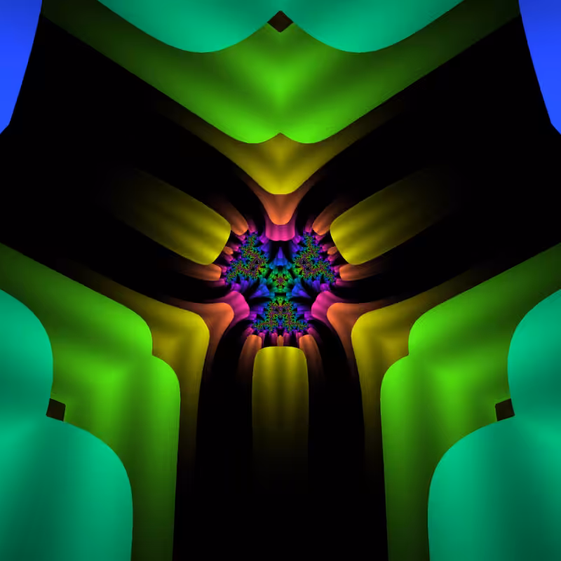 Fractal Flower #10