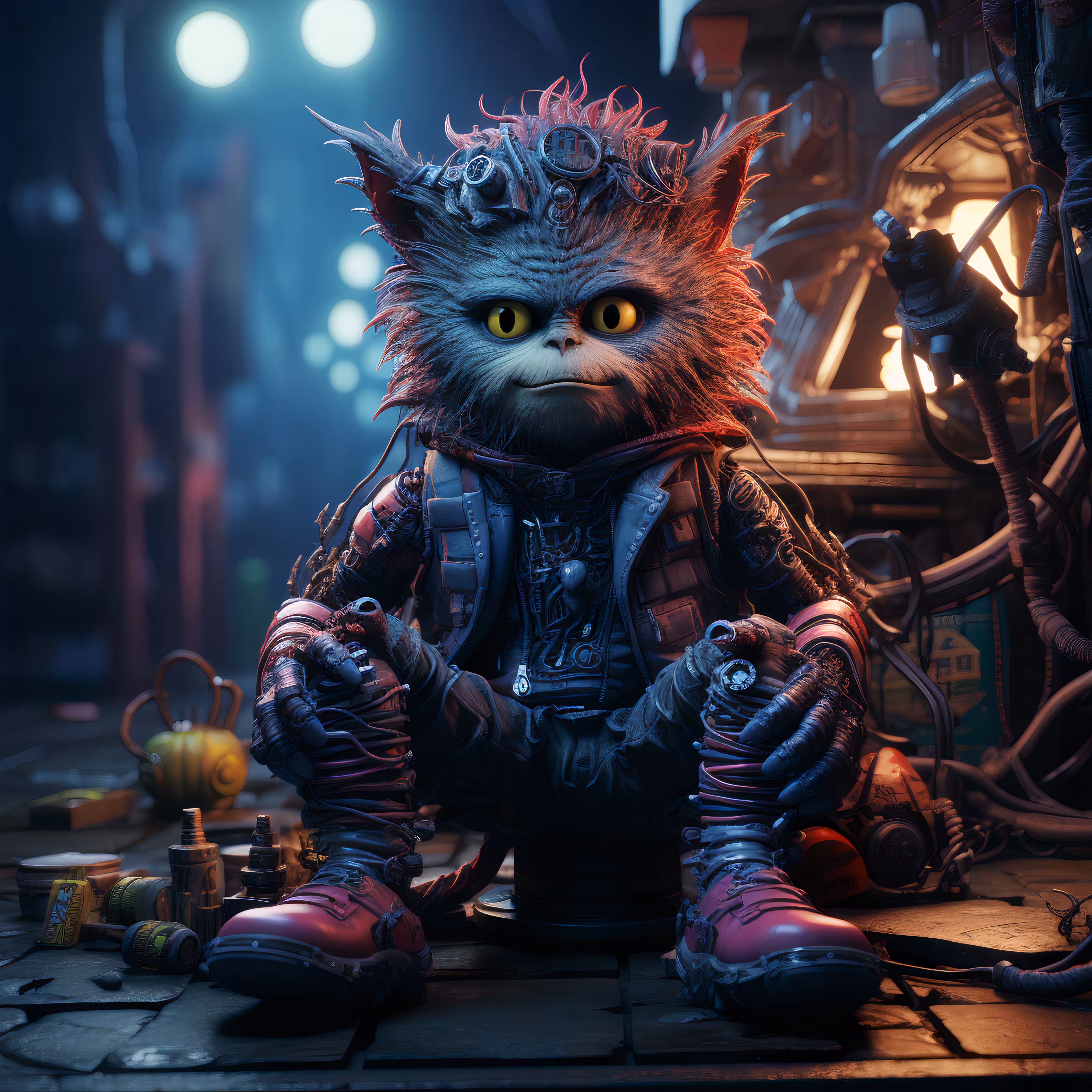 Cyberpunk Kindsters #7