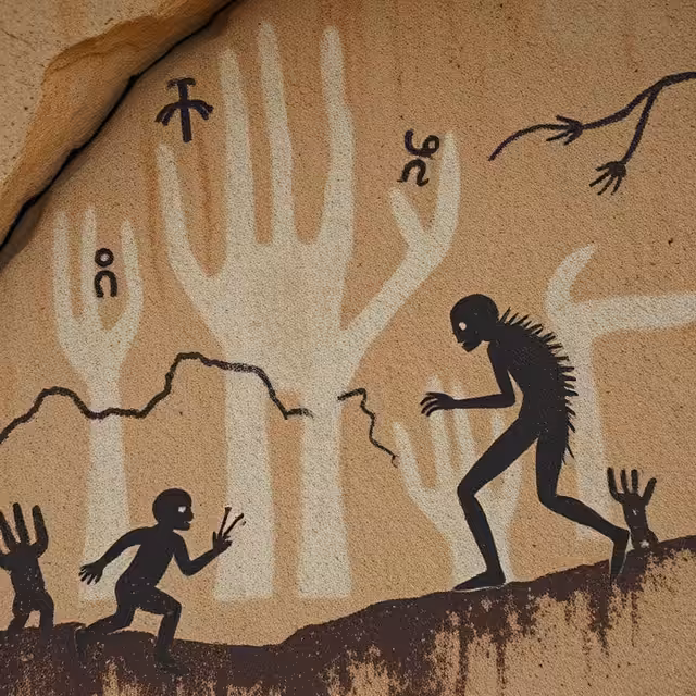 The hands of time