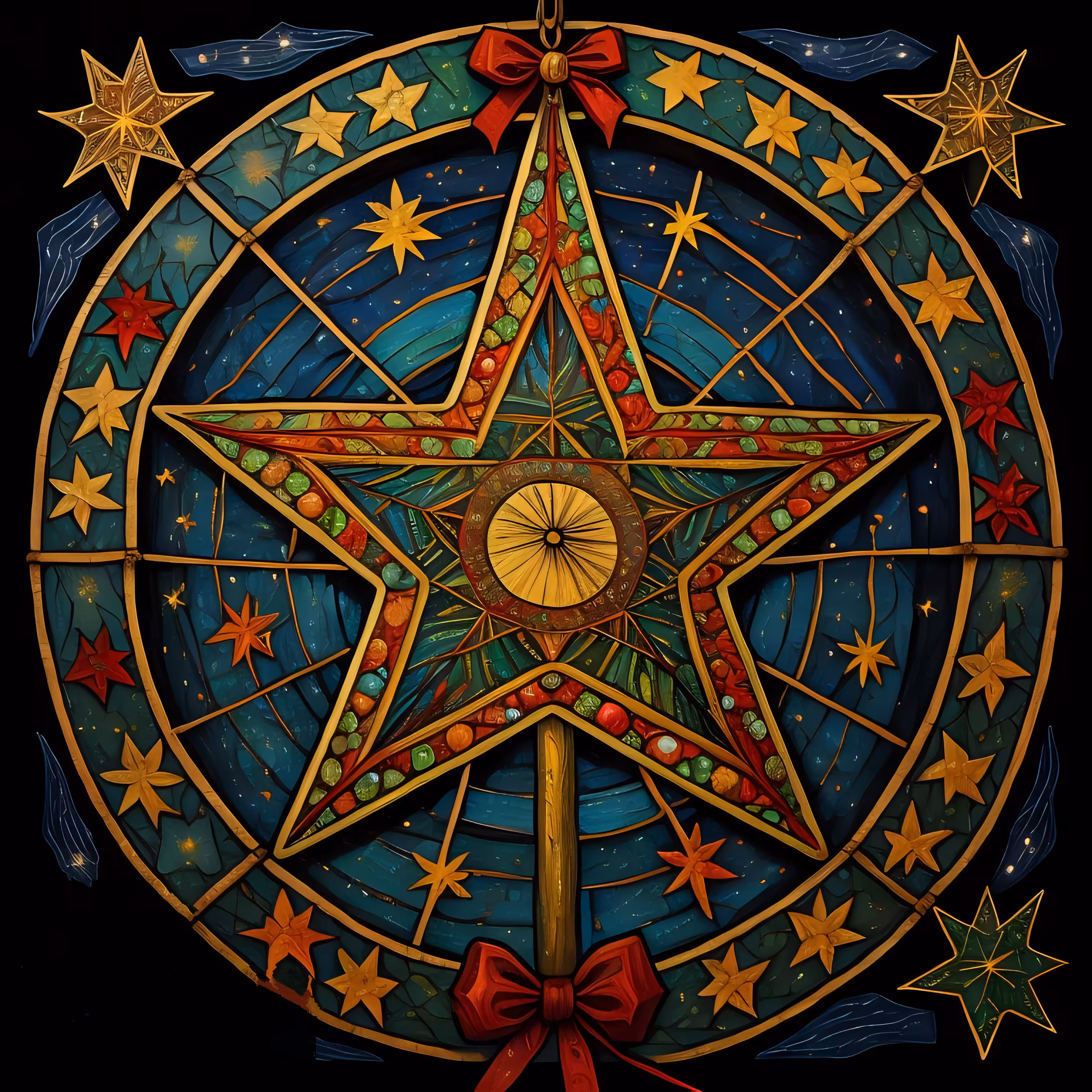 Starry Symphony: A Filipino Christmas Parol