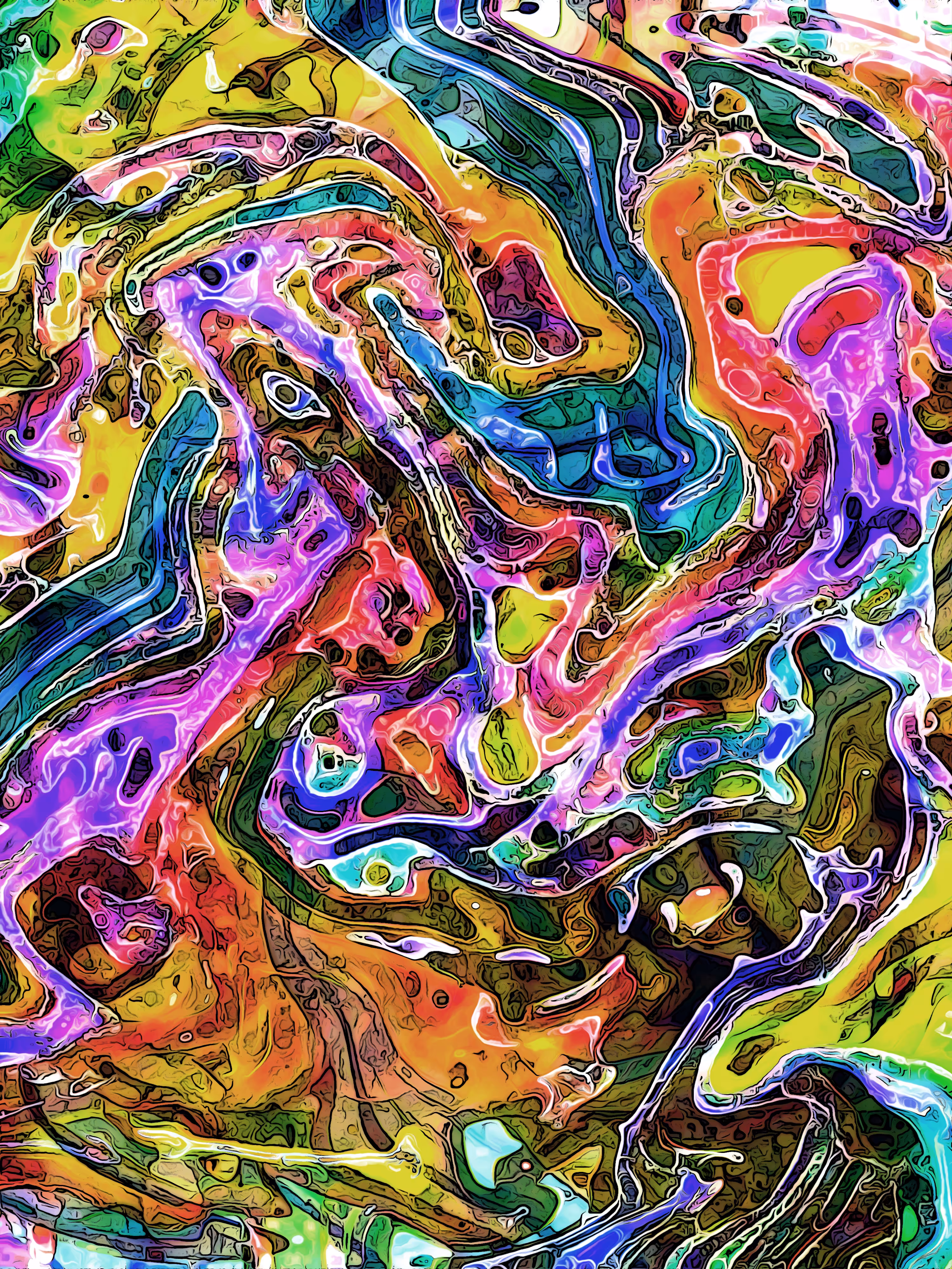 furoxotica ABSTRACT ART: Tuesday Blues