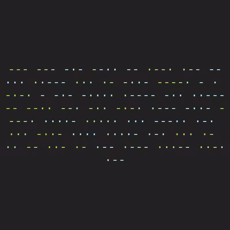 Hash > Morse