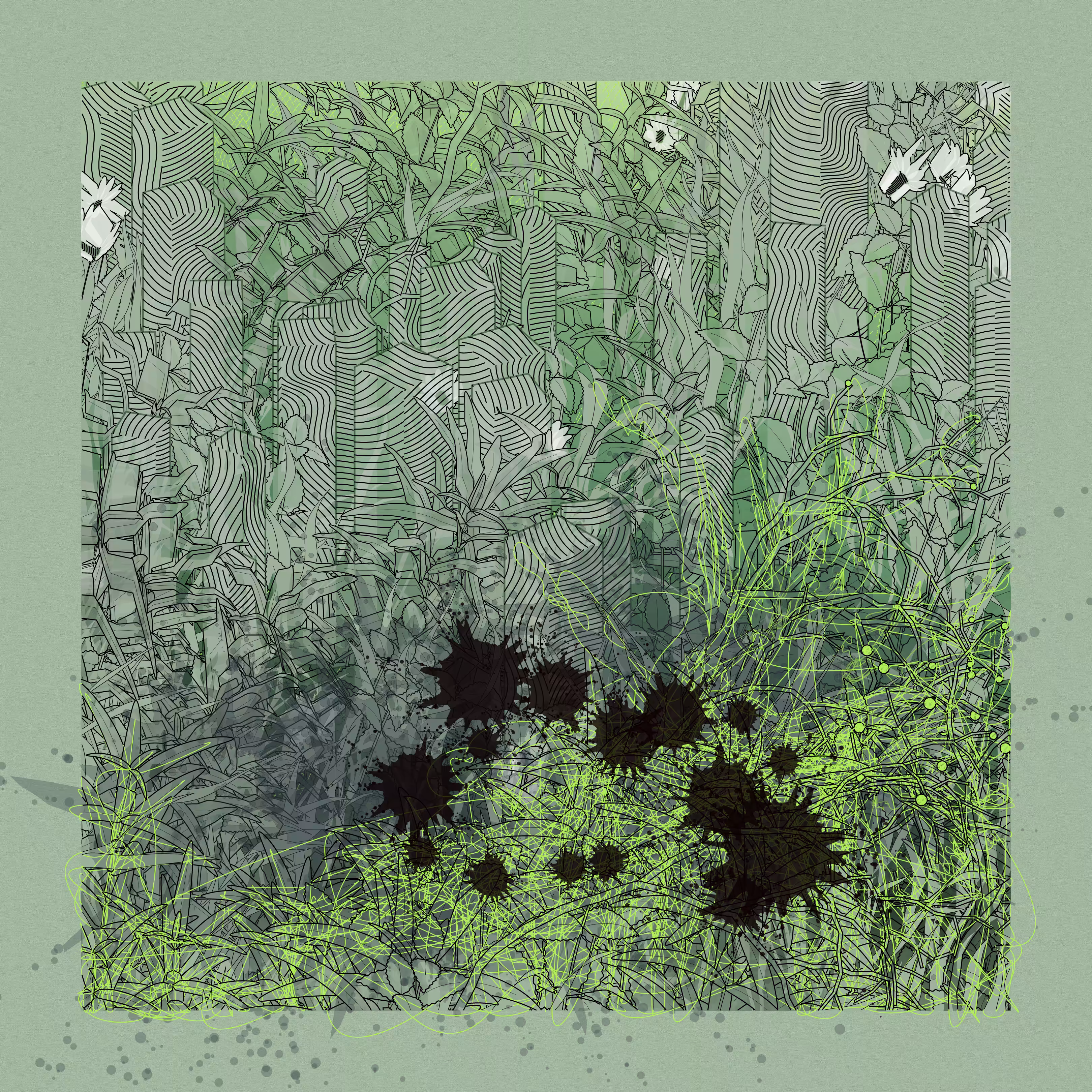 Landscape with Carbon Capture #1989