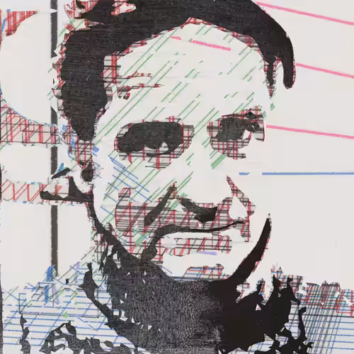 THE GENERATIVE PORTRAIT COLLECTION OF ROBERT MALLARY: Generative Portrait of Robert Mallary #2128