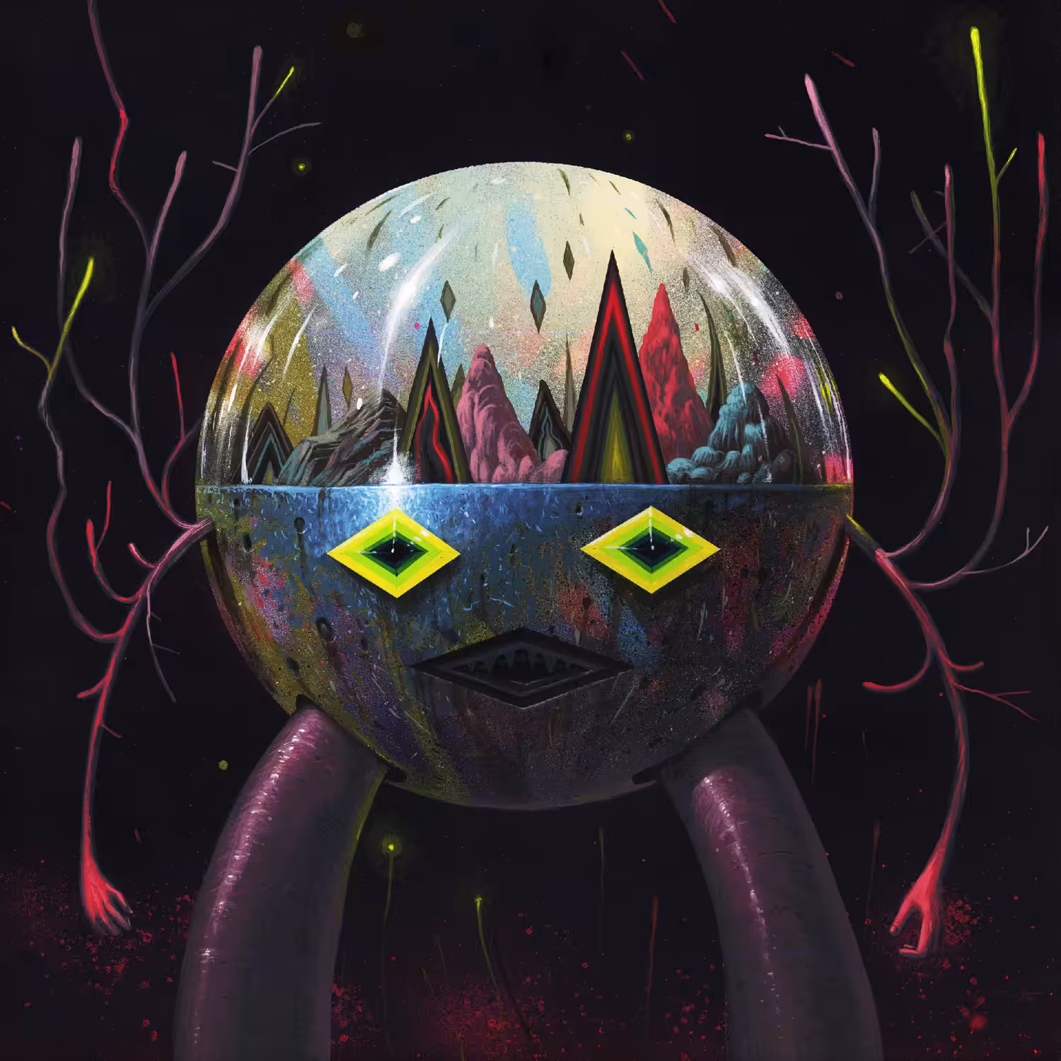 Grey Terrarium Keeper
