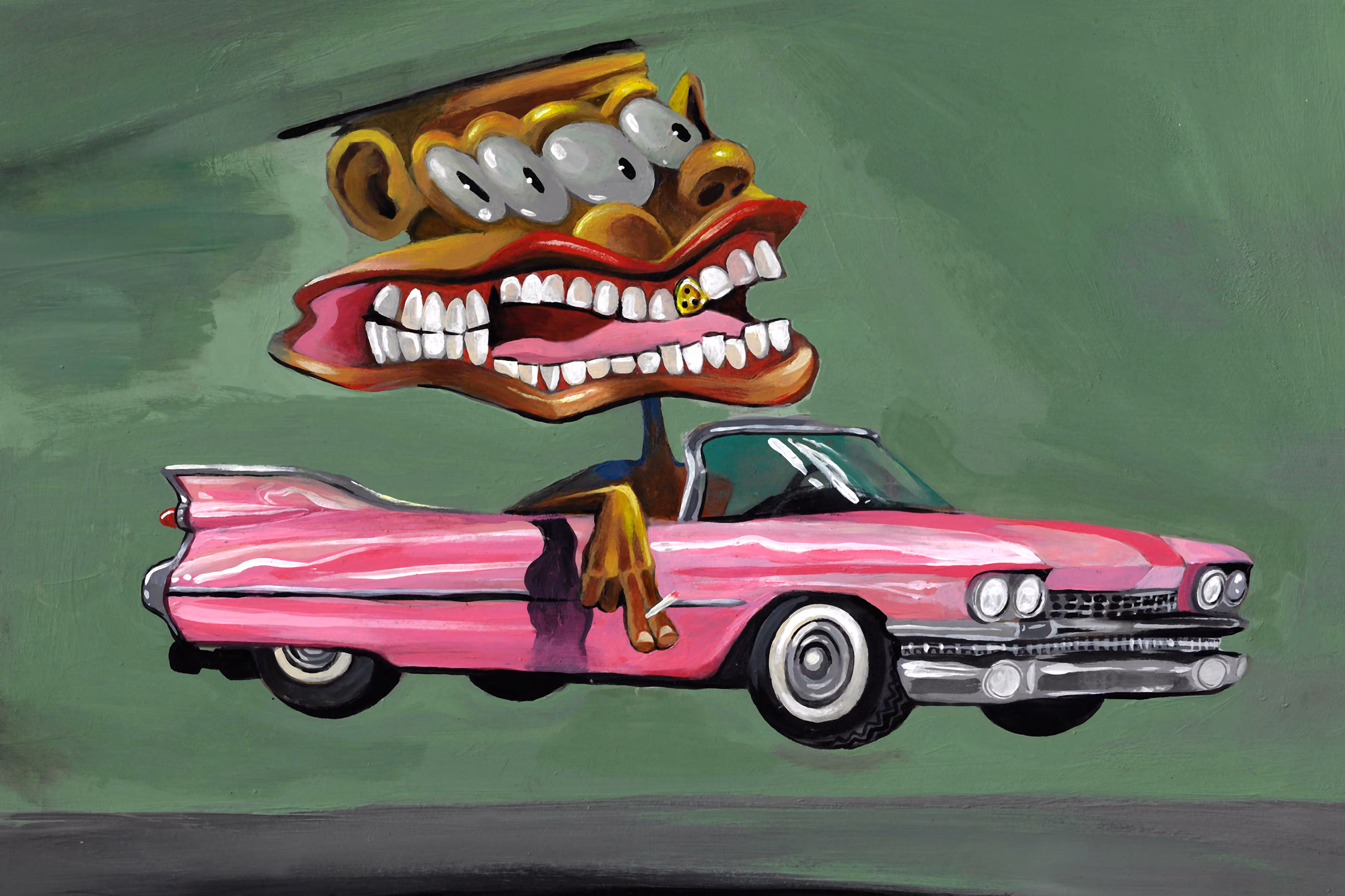 PINK CADDY