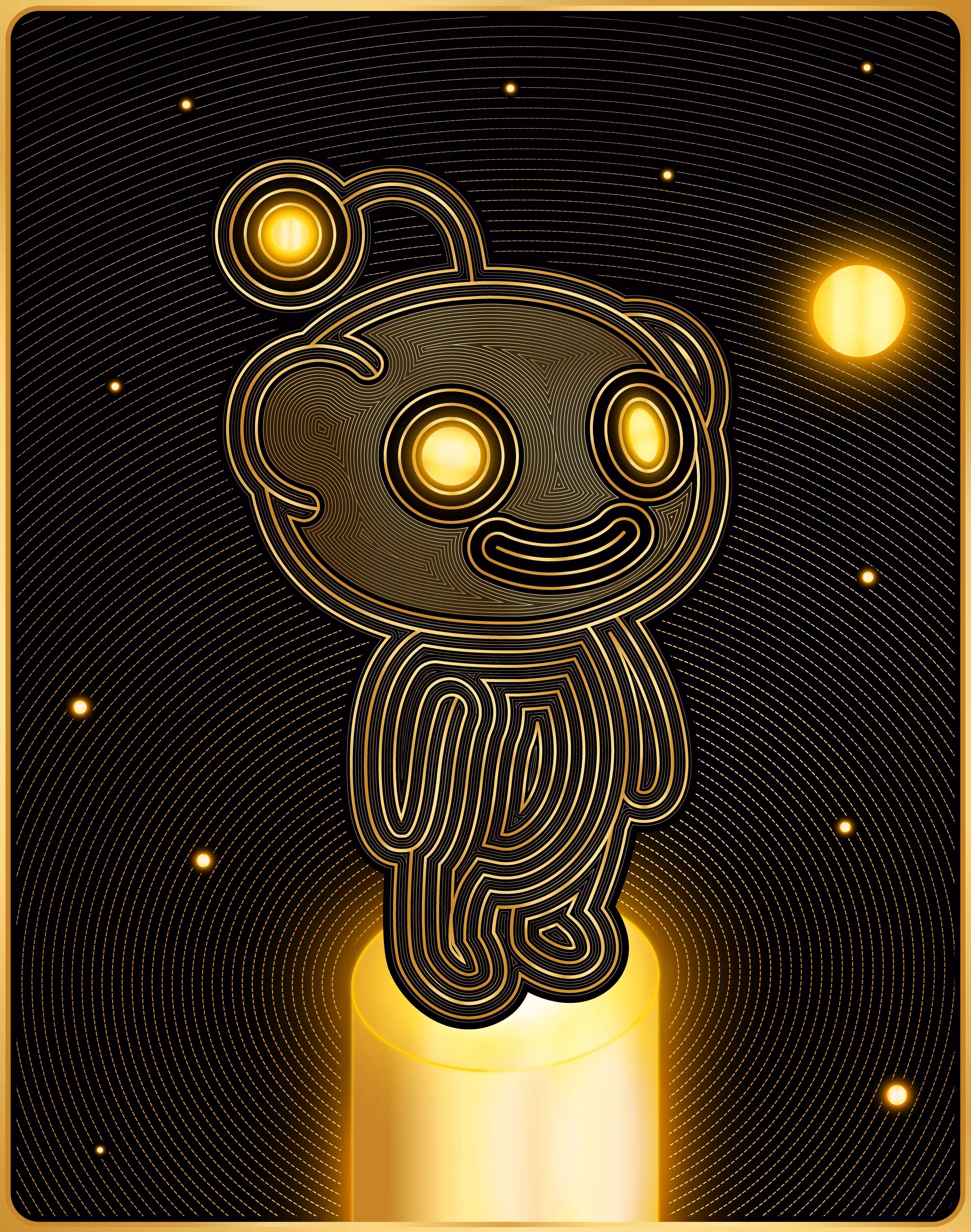 Rebbit (Golden Space) #88/555