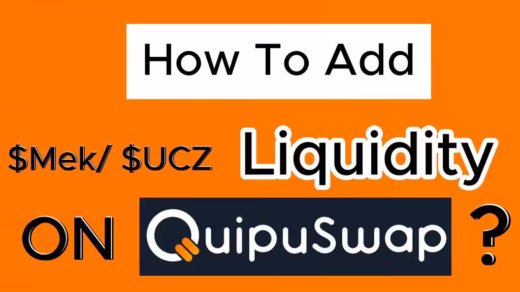 How to add liquidity on Quipuswap V3 ($Mek/$UCZ) ?