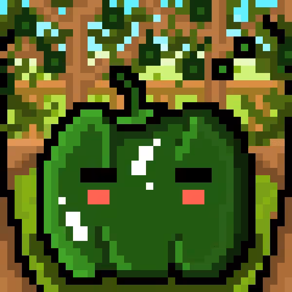 Bell pepper Slime (Green) - Happy farm collection No.9
