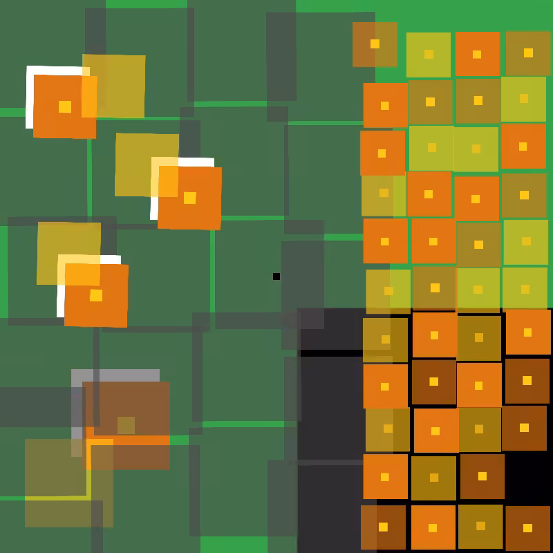 Minimalism of Squares #17