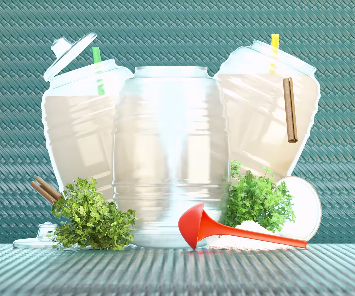 Simulacion de Aguas Frescas - Horchata (@Hafid3D)