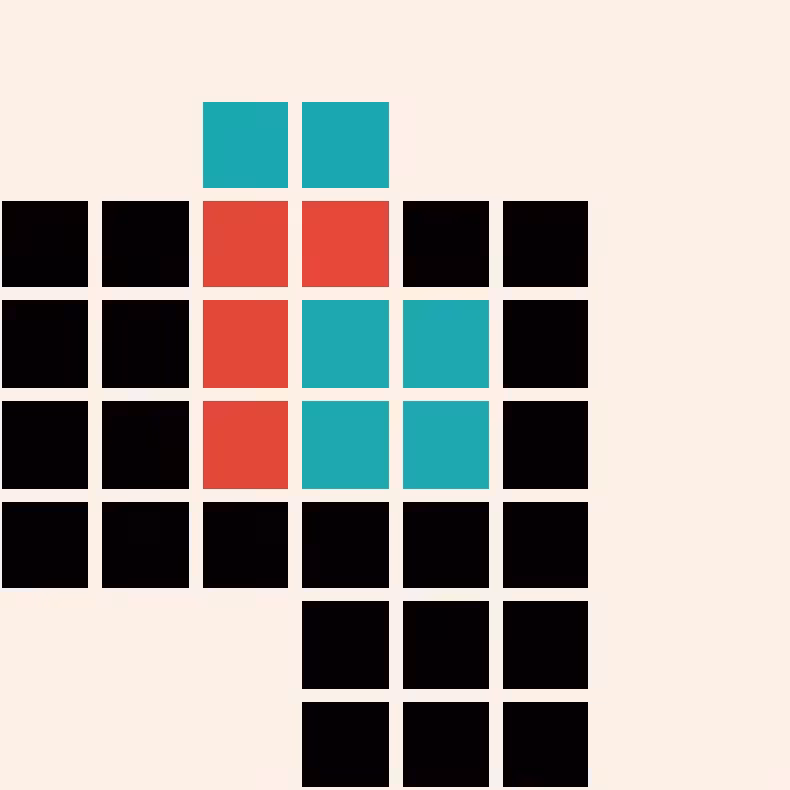 64 Pixel Abstraction #8