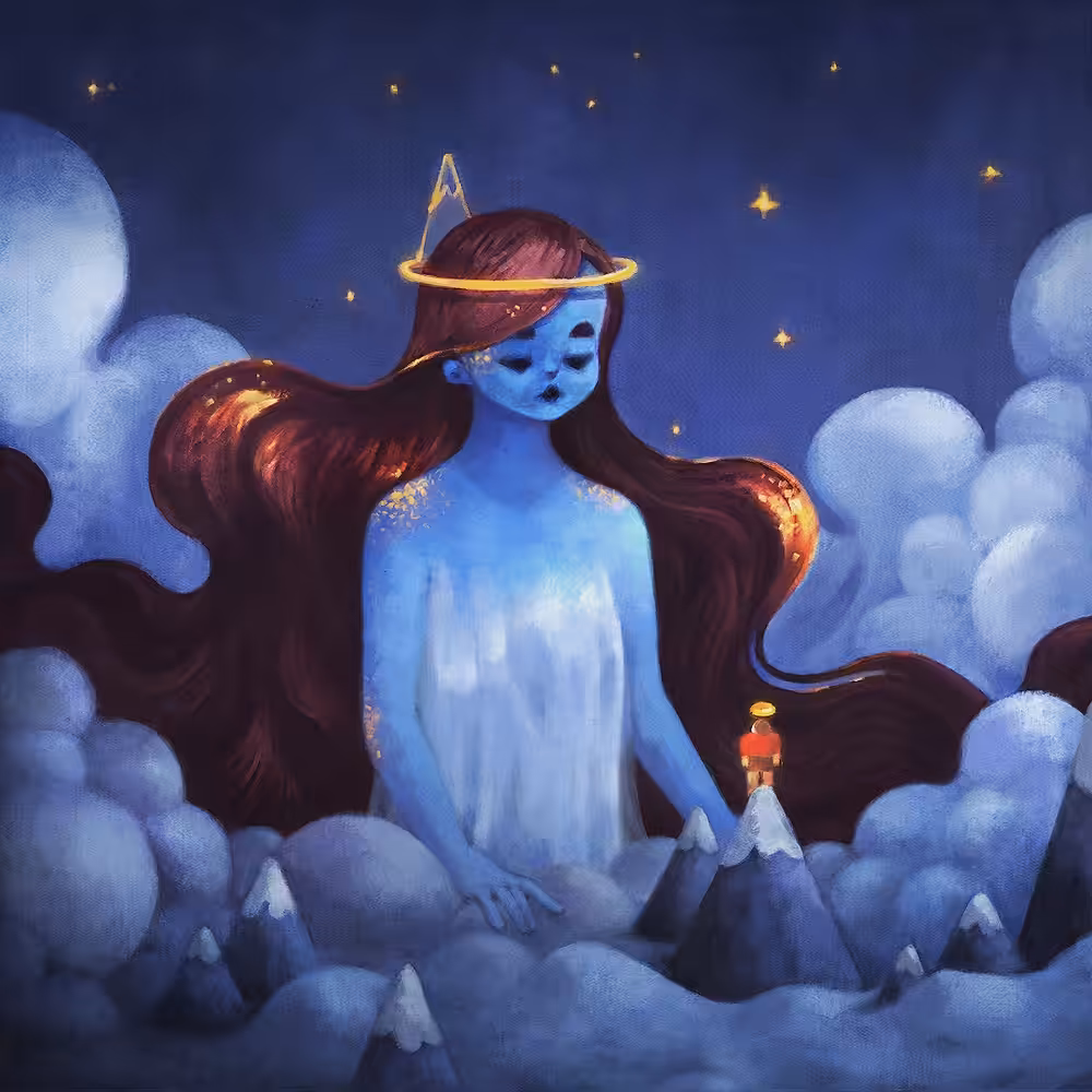 The Mountain Goddess and the little giant