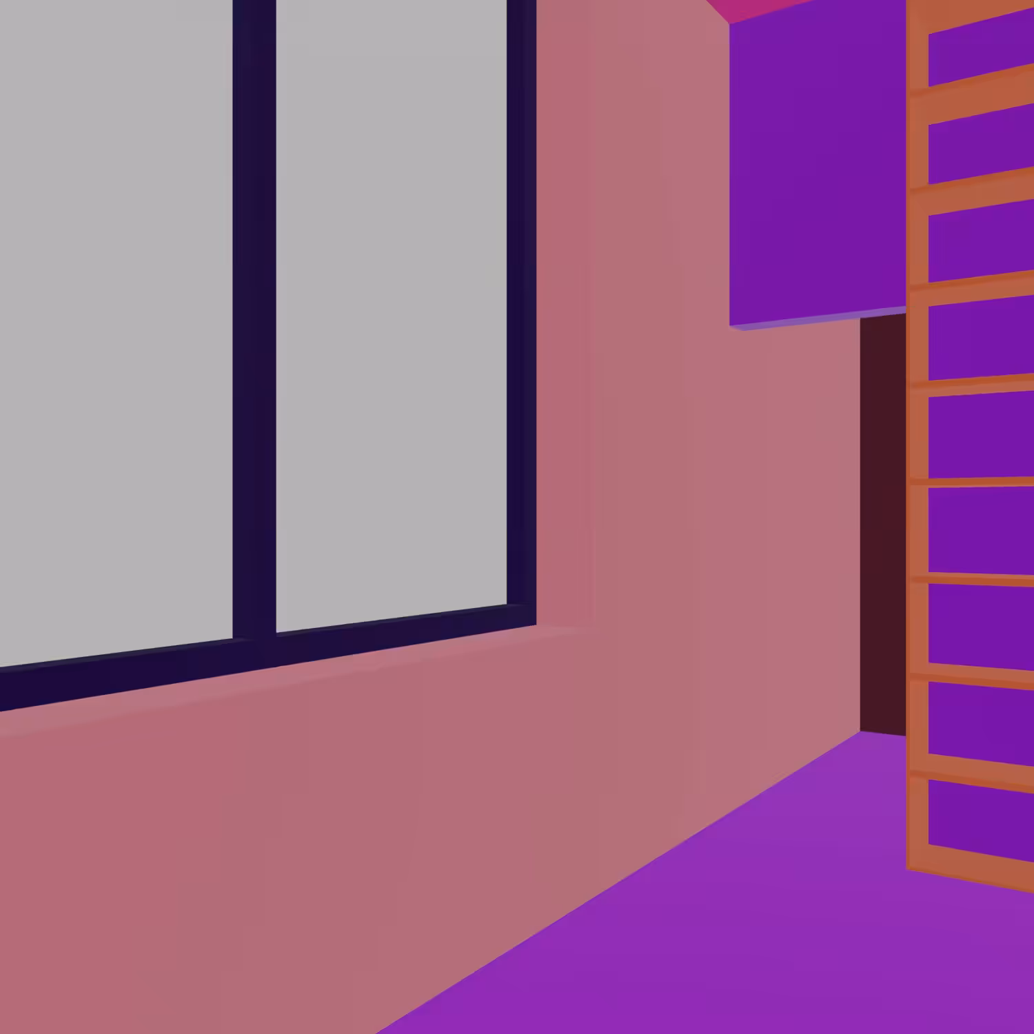 NFT House #1 - Perspective Views