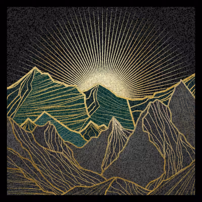 Golden Mountains #1