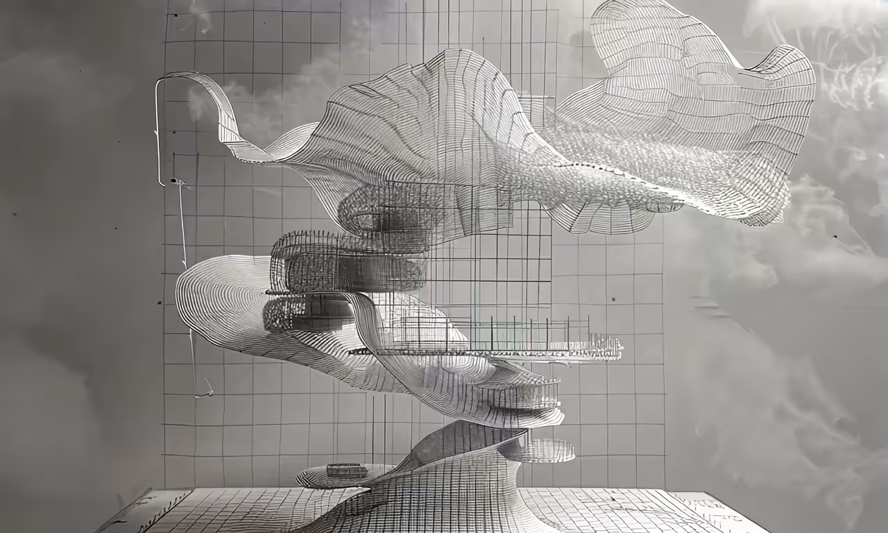 Landscape structure Ai animated test
