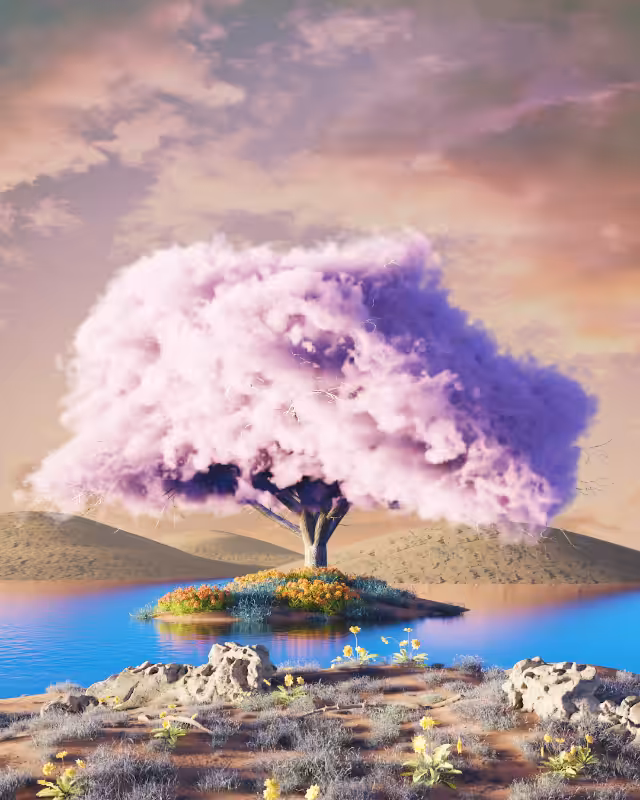Cloudy desert #26