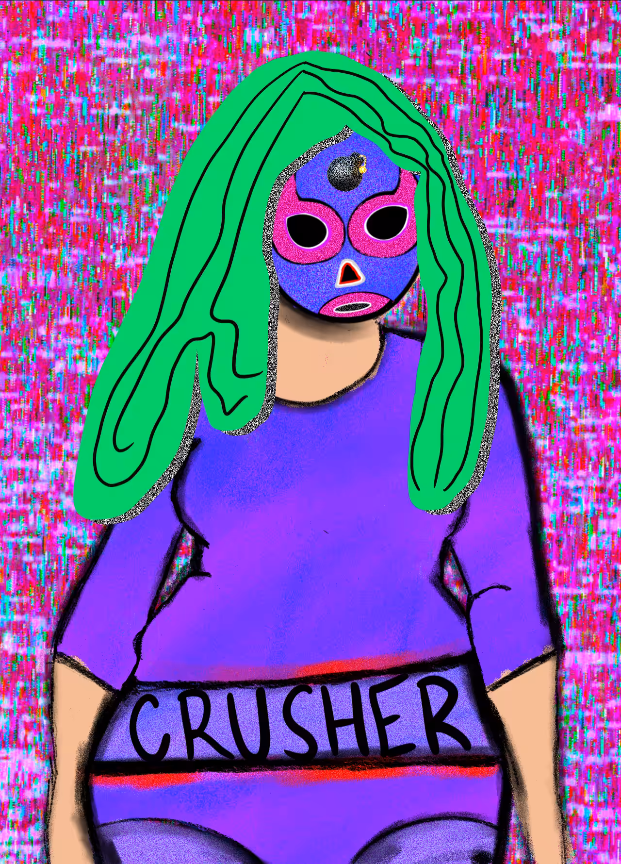 NFT luchadora #11
