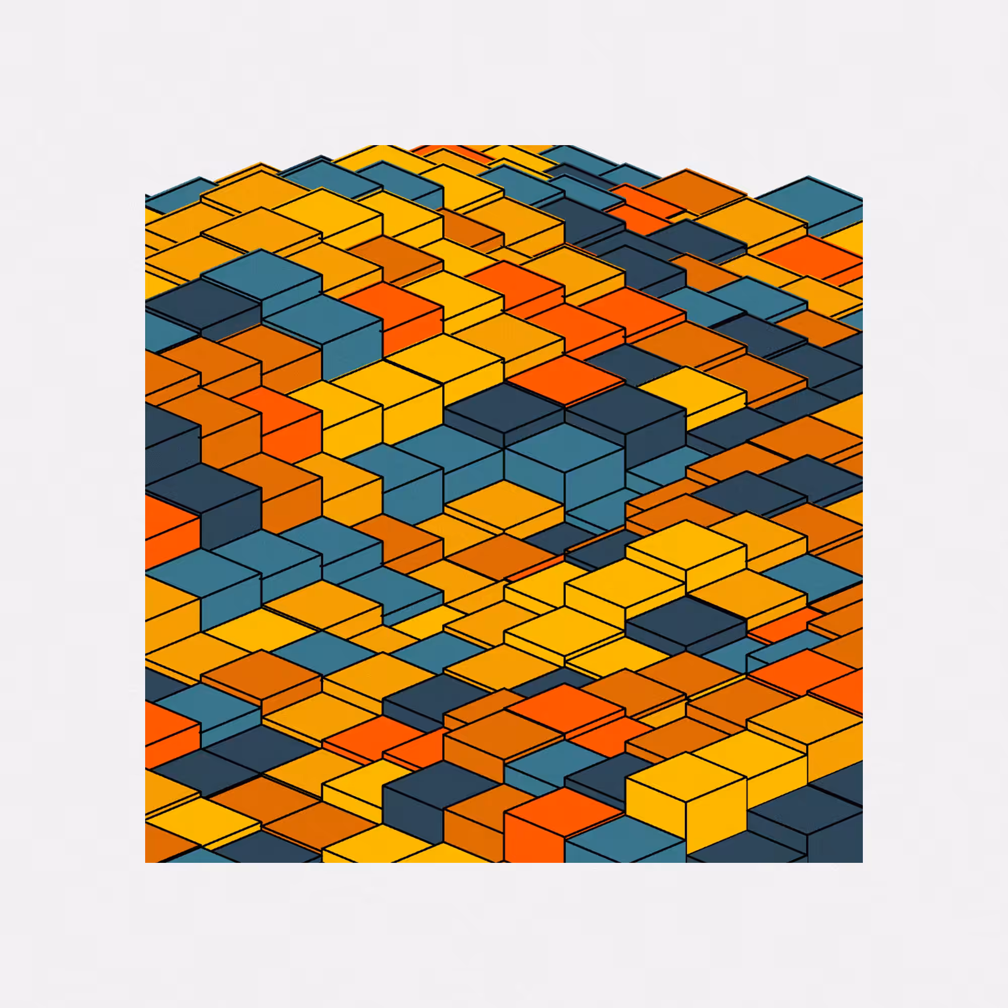 CUBIST HORIZONS #10