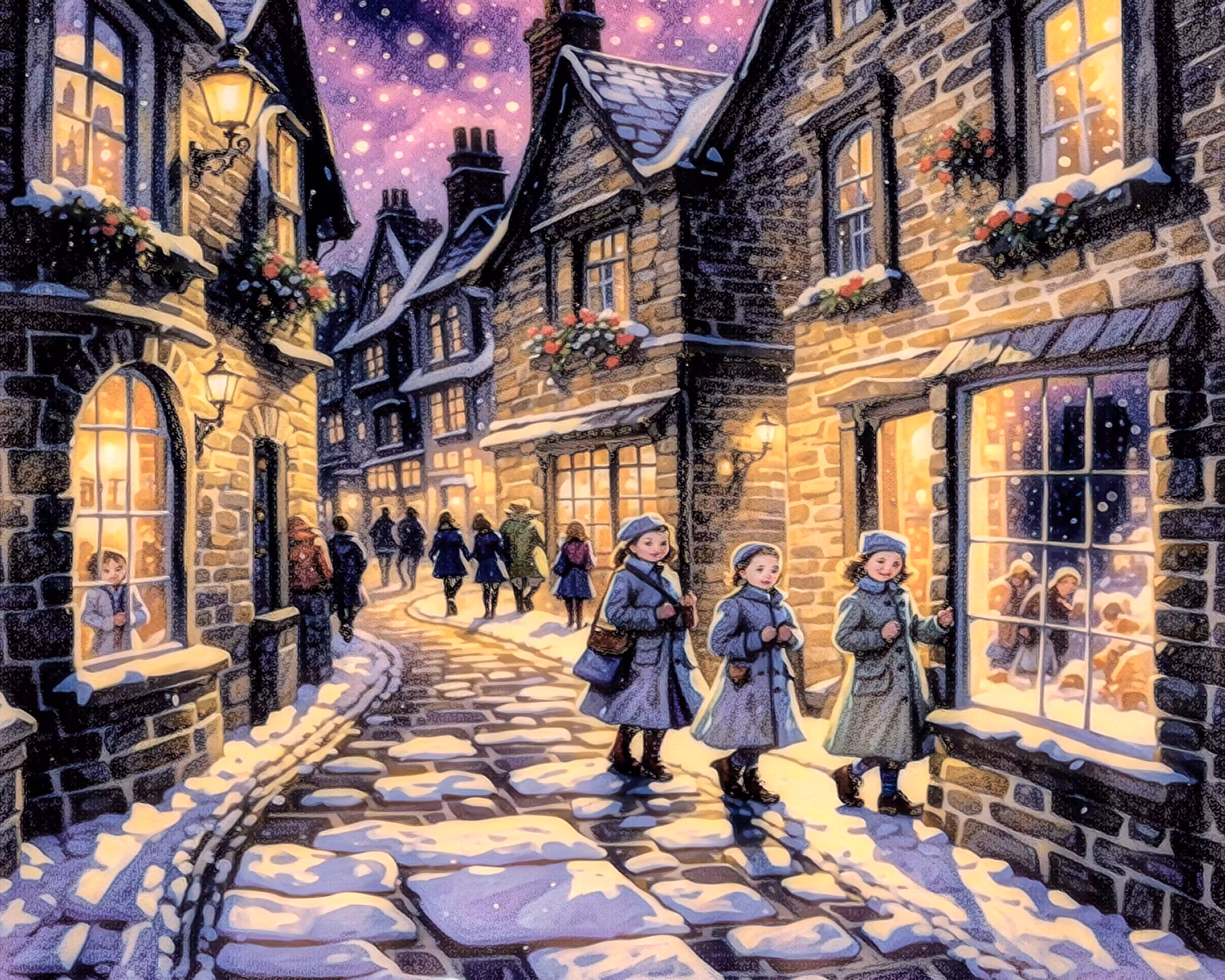 Painterly's: Christmas in the Shambles