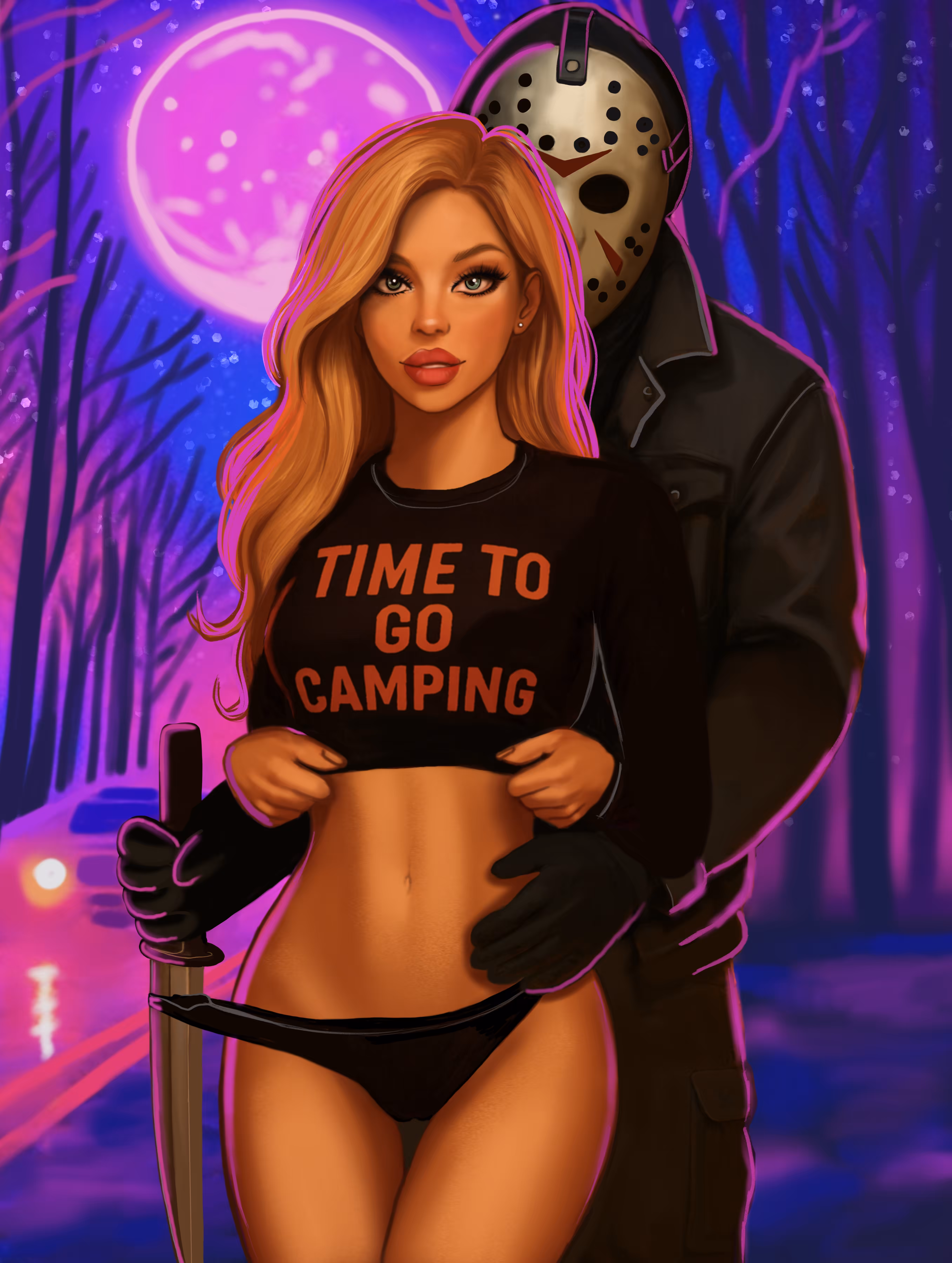 Anna XOXO arts: Hot Camp Nights