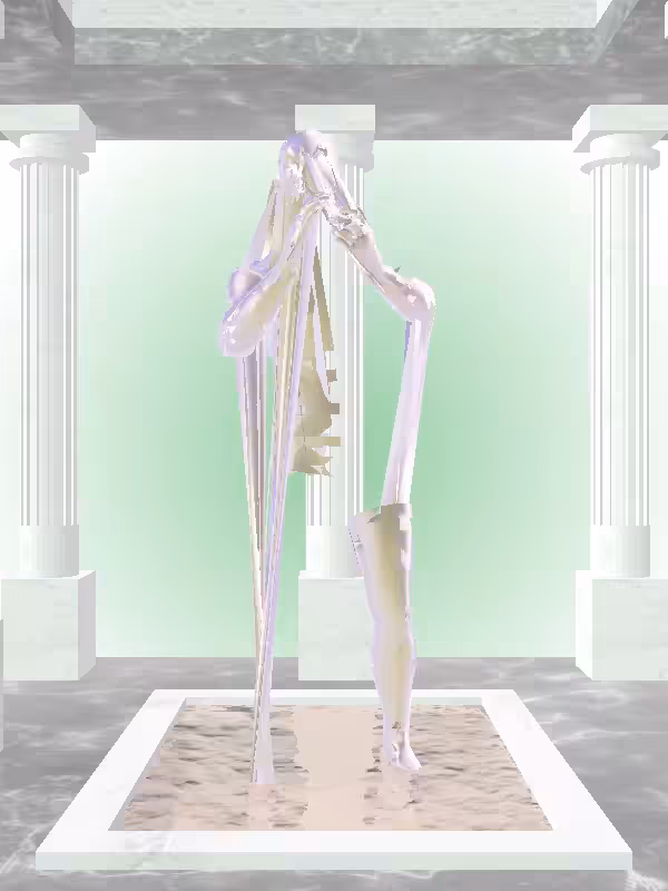 HeavenComputer: The Cheering Shimmery Violet Garden Man #6155