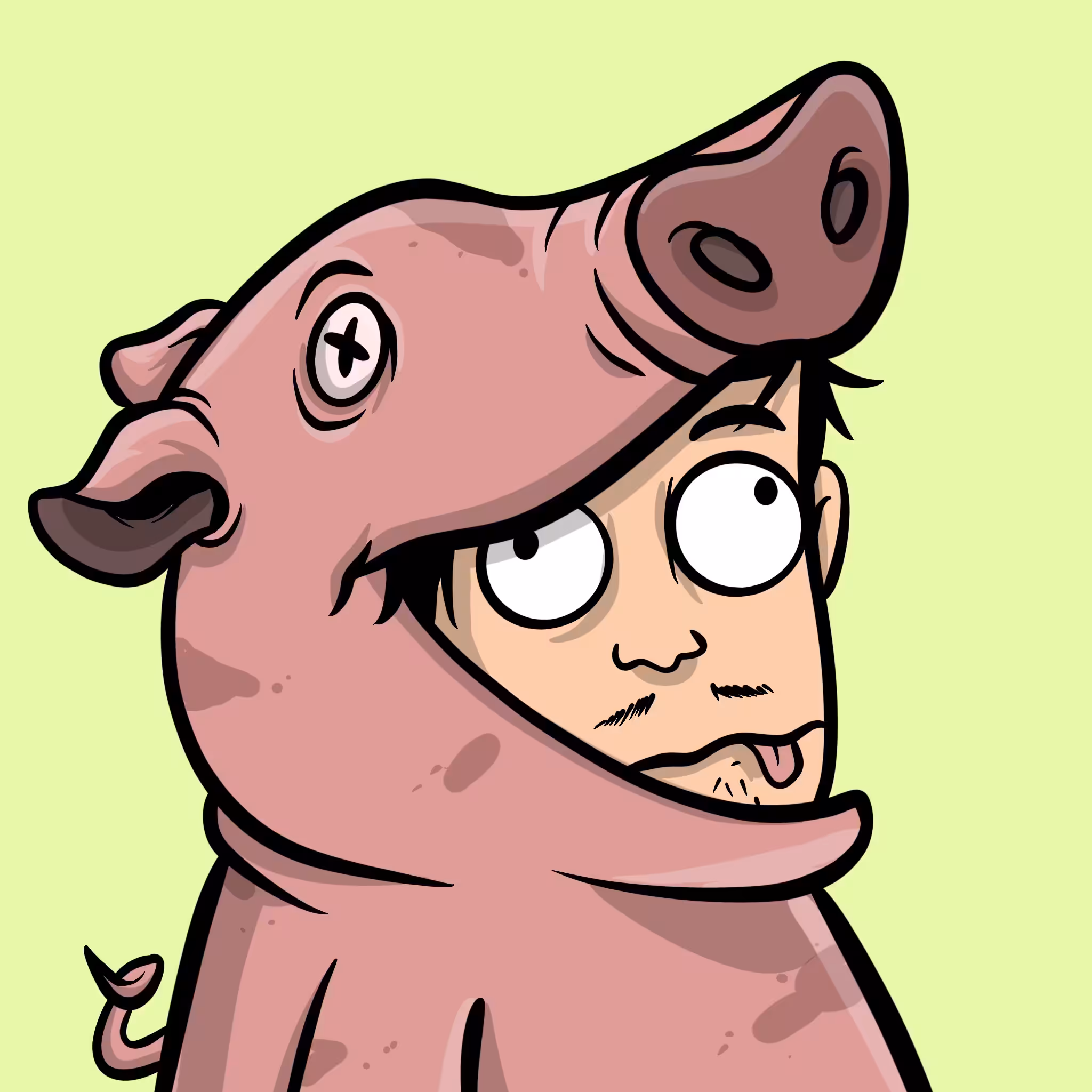 Pig beast doll