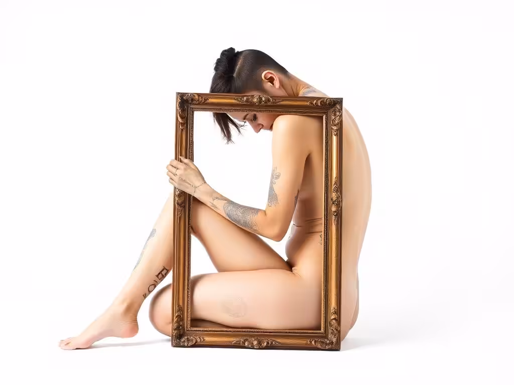 Dark art: Framed Identity